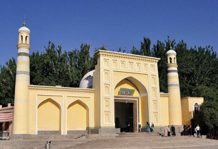 新疆ウイグル自治区最大のイスラムモスク、エイティガール清真寺(何さん特別編)